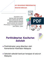 Perkhidmatan Kesihatan Sekolah