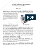 Comparitive Study Between Manual and Automatic Transmission in Automobiles