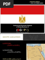 International Business Presentation Egypt