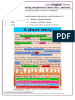 A Short Story - Exercises