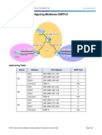 6.2.3.7 Packet Tracer - Configuring Multiarea OSPFv3 Instructions