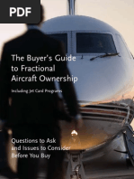 NetJets - The Buyer's Guide To Fractional Aircraft Ownership