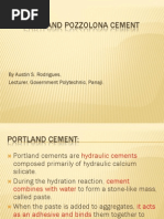 Portland Pozzolona Cement