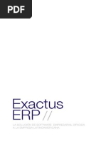 Folleto Exactus ERP