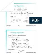 Deriving Equations: PT T PT T PT PT