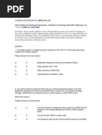 P ADM SYS 70 Sample Questions