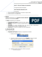 Ficha de Trabajo Jclic