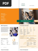 Insead MBA Brochure