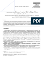 Numerical Simulation of Coupled Uid Solid Problems: Michael SCH Afer, Ilka Teschauer