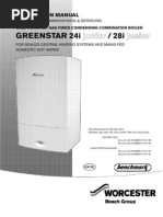 Worcester Greenstar Junior Instruction Guide