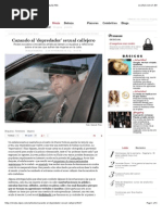 Cazando Al 'Depredador' Sexual Callejero - S Moda EL PAÍS