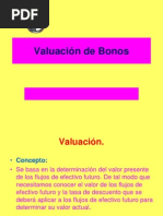 Valuación de Bonos PDF