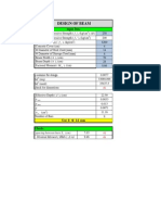 Design of Beam .Xls Design of Beam