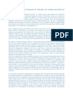 II Diversas Teorías Sobre El Momento de Perfección Del Contrato Entre Partes No Presentes