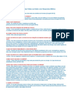 11 Perguntas Feitas Ao Diabo Com Respostas Bíblica