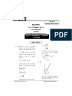 Brilliant'S Full Syllabus Test 4: For Our Students Towards Joint Entrance Examination, 2013