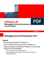 Debugging Accounting R12