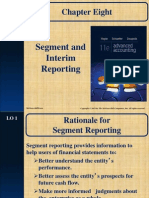 Chapter Eight: Segment and Interim Reporting