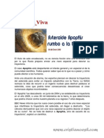 Asteroide Apophis PDF