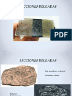 Secciones Delgadas