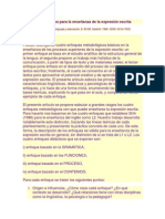 Daneil Cassany - Enfoques Didácticos para La Enseñanza de La Expresión Escrita