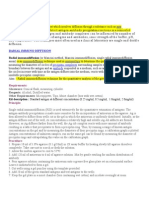 Immuno Diffusion