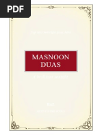 Masnoon Duas