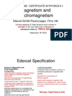 Igcse 61 Magnetism&Electromagnetism