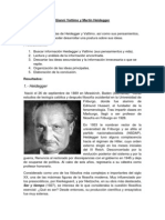 Gianni Vattimo y Martin Heidegger