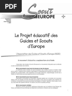 UIGSE-FSE Projet Educatif AGSE