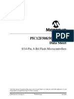 PIC12F508/509/16F505 Data Sheet: 8/14-Pin, 8-Bit Flash Microcontrollers