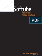 Softube Vintage Amp Room Manual