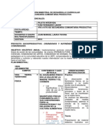 Planificación Bimestral Fisica