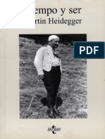 Heidegger, Martin - Tiempo y Ser