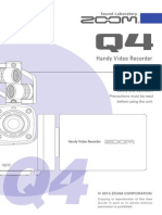 Zoom Q4 Manual