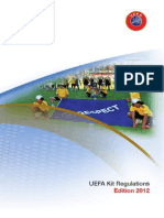 Uefa Kit Regulation 2012