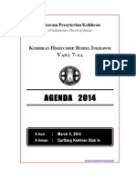 Kohhran Hmeichhe Rorel Inkhawm 2014 Agenda