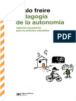 Freire, Paulo - Pedagogia de La Autonomia Contenido