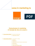 Comunicarea În Marketing La ORANGE