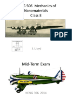 NENG 506 Mechanics of Nanomaterials Class 8: J. Lloyd