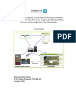 DSS For Water Quality Forecasting and Warning Via Mobile Phone