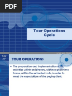 Tour Operations Cycle