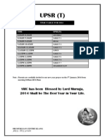 Overall Timetable