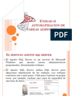 Unidad 2 Automatización SQL Server