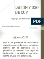 Instalación y Uso de Cup