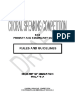 Rules and Guidelines: FOR Primary and Secondary Schools