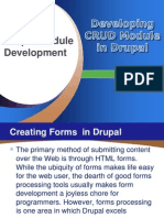 CRUD Module Development