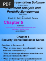 Chapter 5 Security Market Indicator Series