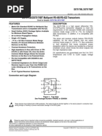 DS75176B/DS75176BT Multipoint RS-485/RS-422 Transceivers: Features Description