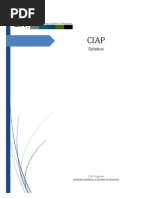 CIAP Syllabus